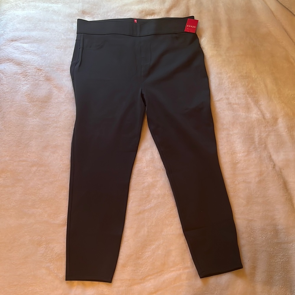 Spanx Ankle Ponte Legging 3X Pepper Grey